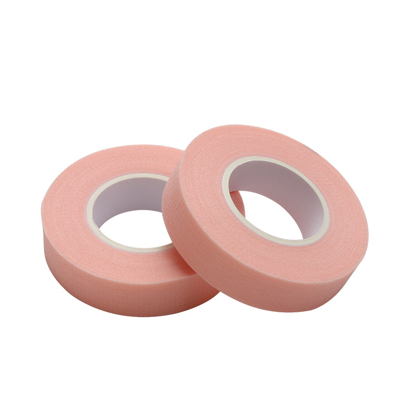 Roll Colorful Medical Non-woven Fabric Wrap Breathable Paper Tape For Eyelash Extensions