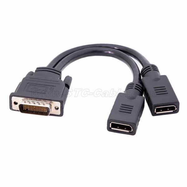 DMS-59 Pin to Displayport Splitter Extension Cable