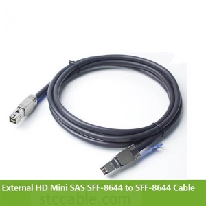 Mini SAS SFF-8644 to SFF-8644 Cable