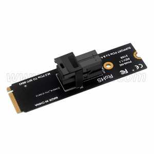 M.2 NGFF M key PCIe X4 to SFF8643 expansion card