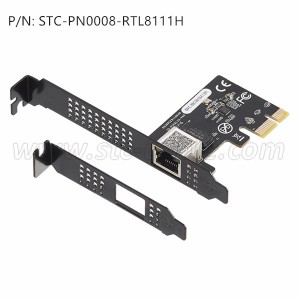 PCIe to 10/100/1000M Ethernet Card