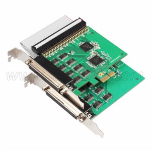 PCIe to 16 Ports RS232 DB-9 Serial Expansion Card