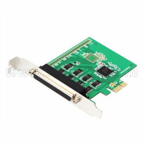 PCIe to 8 Ports RS232 DB-9 Serial Expansion Card