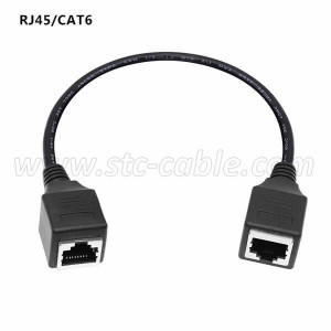 Cat6 RJ45 Female to Female Ethernet Extension Cable