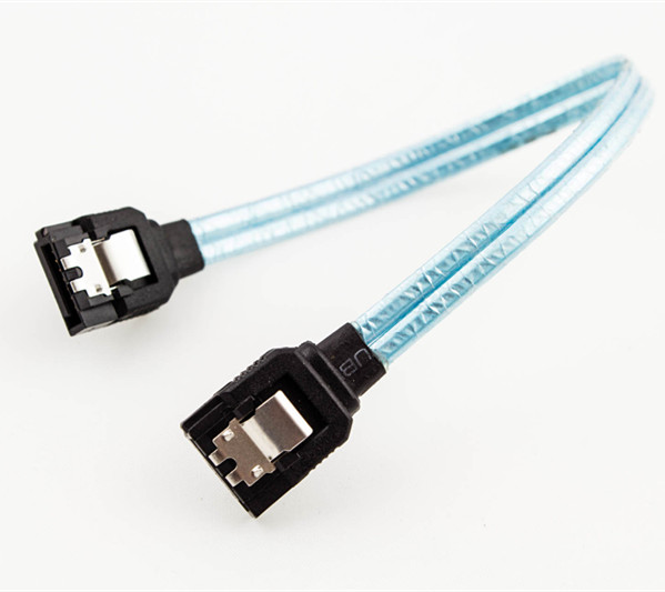 SATA 3.0 30 AWG Cable (Straight to Straight with Latch)