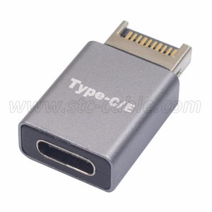 USB 3.1 Type E Male to USB C Female Adapter