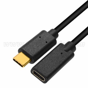 USB-C 3.1 Male to Female Extension Cable