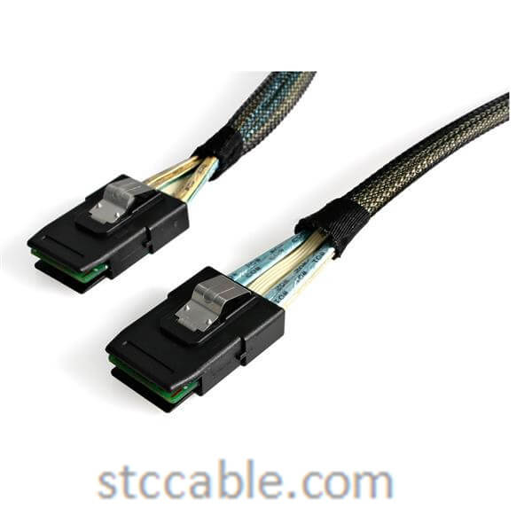 100cm Serial Attached SCSI SAS Cable – SFF-8087 to SFF-8087