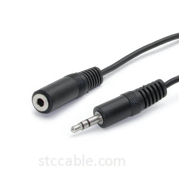 Cable de audio de extensión estéreo de 3,5 mm de 6 pies: macho a hembra