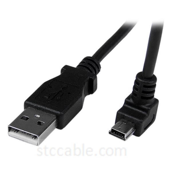 2m Mini USB Cable – A to Down Angle Mini B