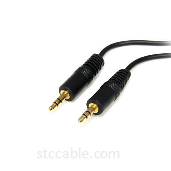 Cable de audio estéreo de 3,5 mm de 6 pies, macho a macho