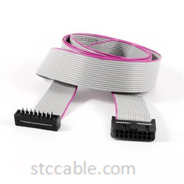 18 inch 16 Wire 16 Pin Male to Female 2.54mm Pitch IDC Ribbon Cable
