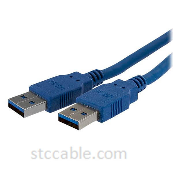 6 ft SuperSpeed USB 3.0 Cable A to A – Male to male