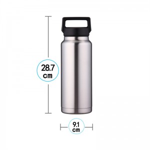 1L 33oz Hot Sale Bpa Free Thermos Hot at Cold Drinking Bottles Thermal Vacuum Flask