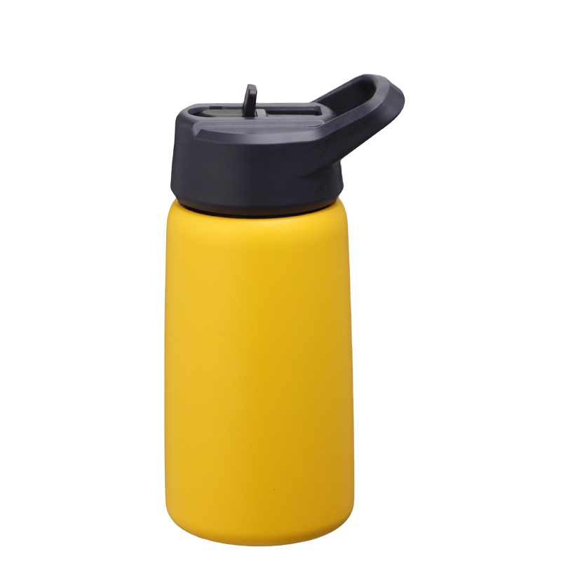 Vacuum Insulated Bottle With Hidden Straw