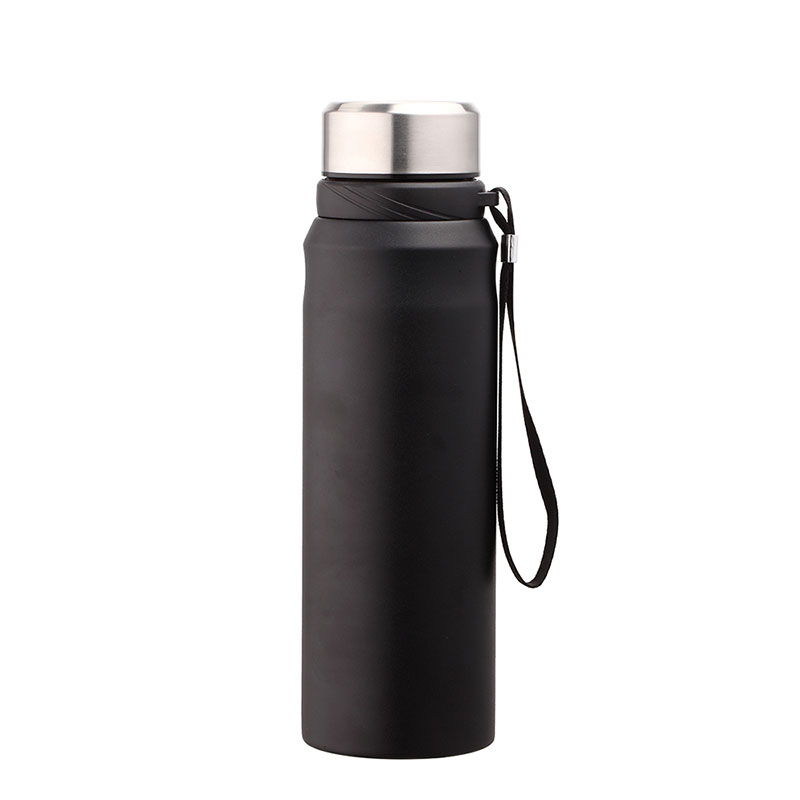 1L Stainless Steel Vacuum Flask na may tea infuser