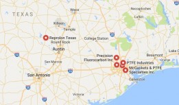 Texas PTFE Products & Machine Manufacturers / Suppliers