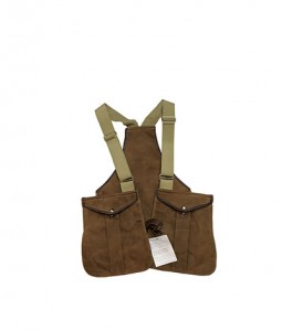 Oil finish Tin Cloth Game Bag Vest