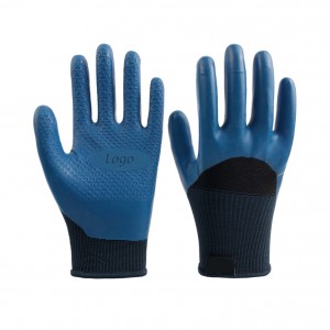 Labor Gloves, Latex Rubber Coated Gloves for Work, Gardening Gloves