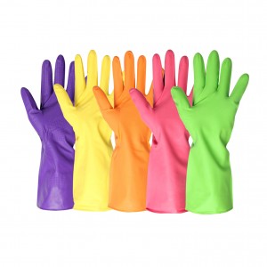 Cleanbear Household Cleaning Gloves Reusable Dish Washing Rubber Gloves