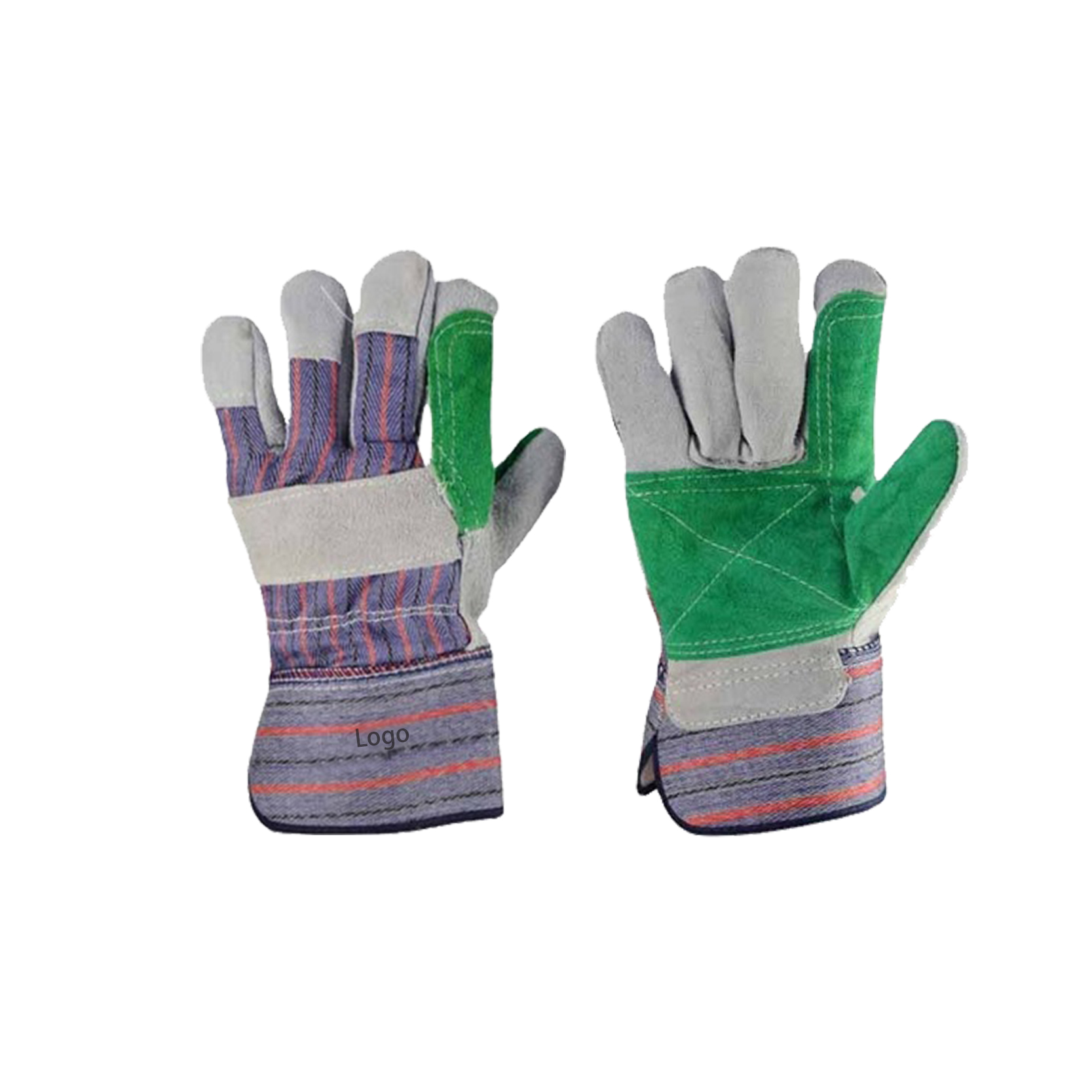 Sicherheits-Leder-Arbeitshandschuhe Herren, Gartenhandschuhe, Rigger-Handschuhe, Bauarbeiter-Handschuhe