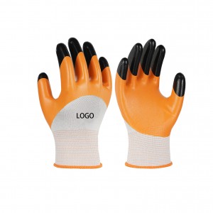 Anti Cutting Nitrile Butadiene Rubber Dipped Film Industrial Gloves Cut Resistant Safety Gloves