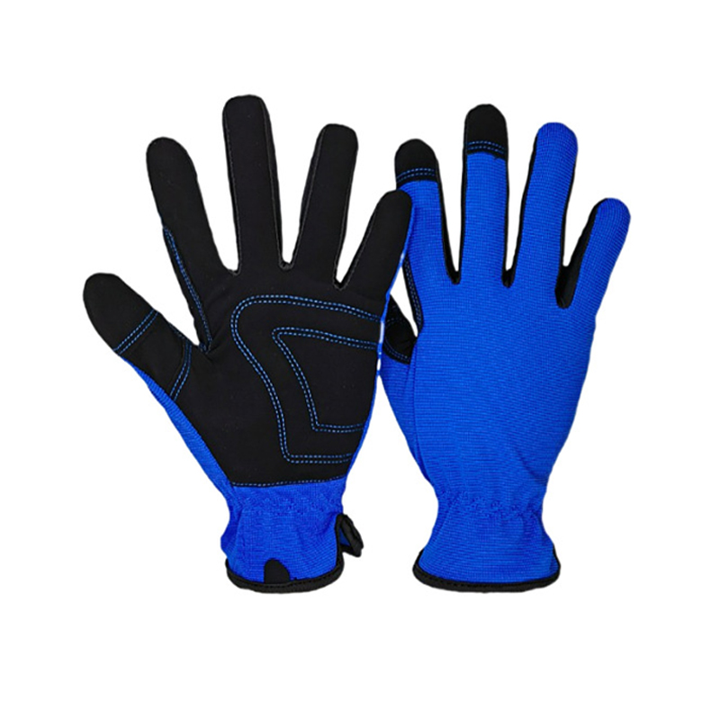 Женске водоотпорне кожне рукавице за башту