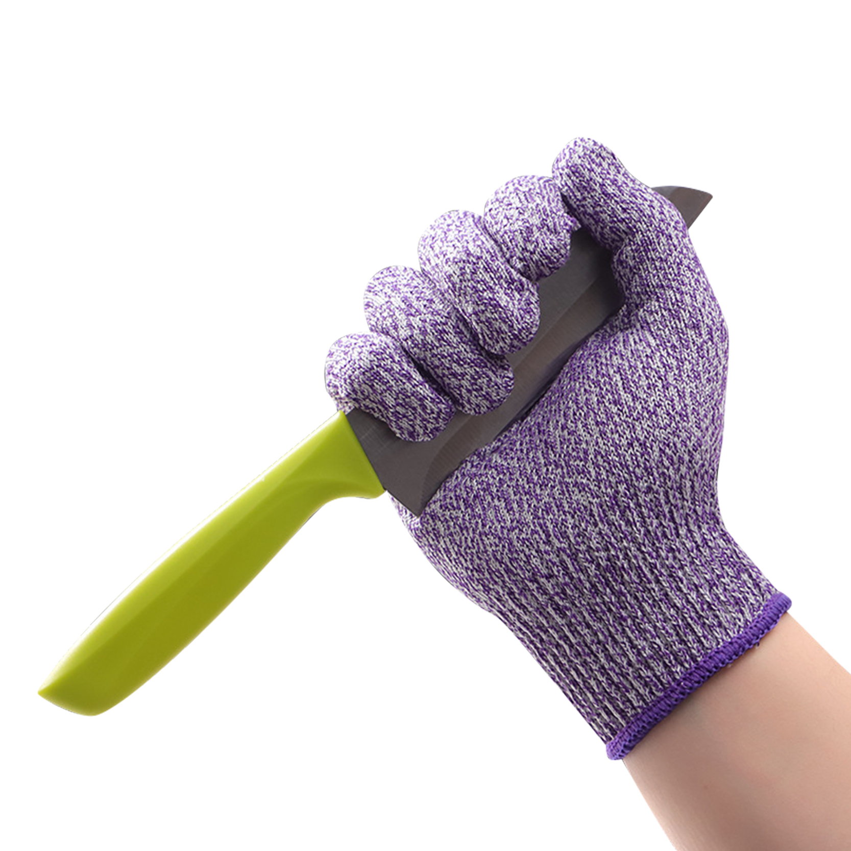 Voedselgraad HPPE-snybestande handskoene Anti-snyveiligheidshandskoene
