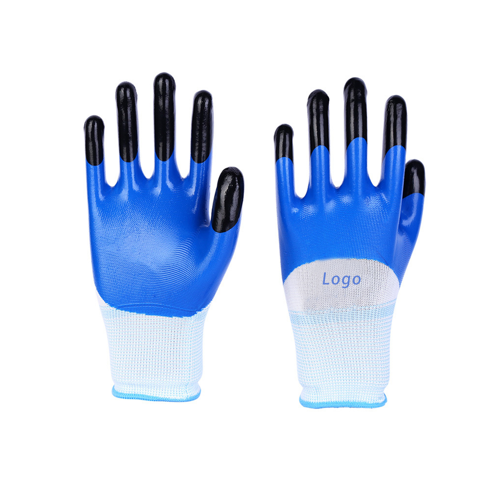 Zaštitne radne rukavice, vrtlarske rukavice, neklizajući nitrilni premaz, rukavice za uranjanje