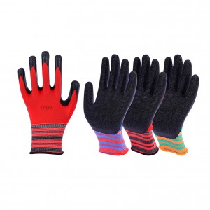 Wholesale Cheap Winter Latex Coated Anticut Heat Resistant Chain Saw Protection Hand Gloves