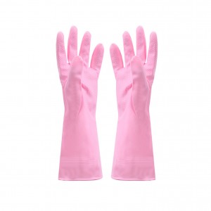 Återanvändbara köksstädhandskar med latexfria halkfria Swirl Grip-handskar för diskning