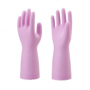 Домакински ръкавици за многократна употреба, PVC ръкавици за миене на съдове, без подплата, дълги ръкави, ръкавици за почистване на кухня