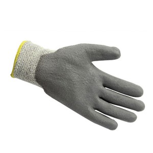 男性と女性のための安全グリップ作業手袋 - 保護、柔軟性、耐切断性、快適な PU コーティングされた手のひら