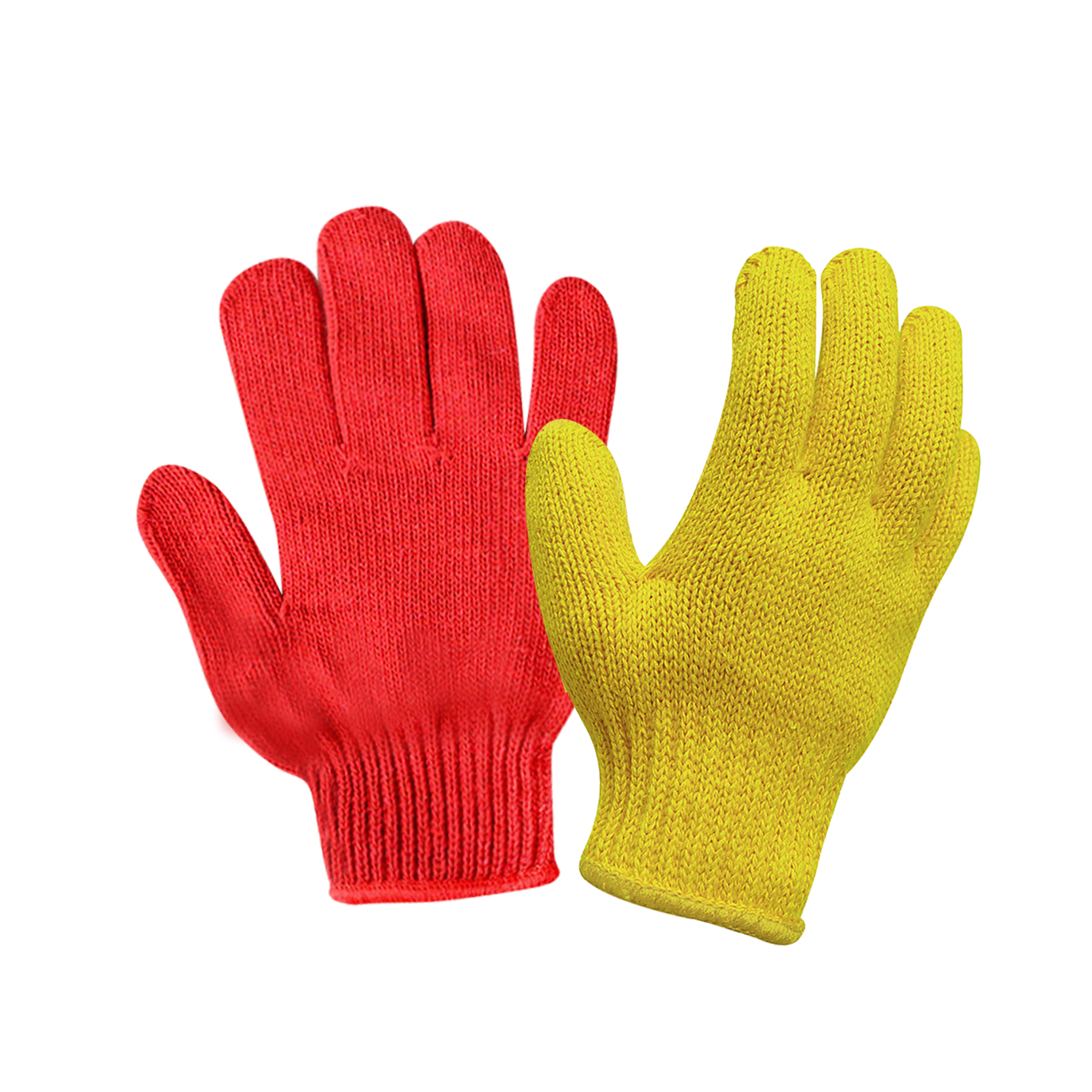 Arbeidsbeskermingshandskoene Katoengaring Katoendraad Nylon Dra-bestande handskoene