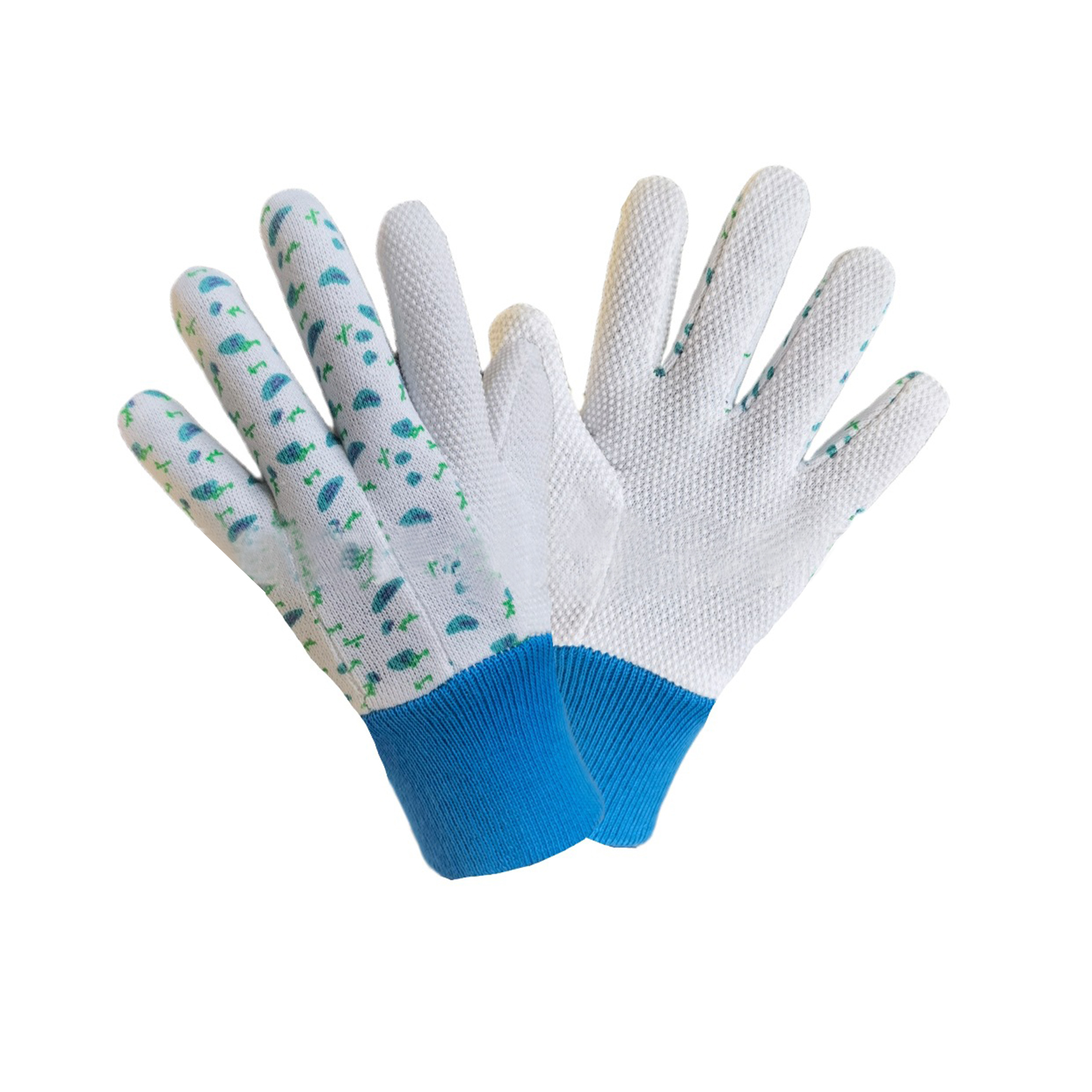 Záhradné pracovné rukavice s pvc bodkami na dlani, dámske rukavice cena