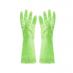 Reusable Kitchen Cleaning Gloves With Latex Free Non-Slip Swirl Grip Gloves for Dishwashing Gloves
