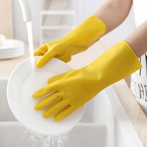 Guantes Cocina De Trabajo Domesticos Con Latex Para Lavar Platos Latexové rukavice