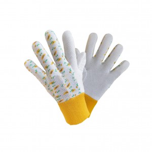 Vrtne delovne rokavice s pvc pikami na dlani, ženske rokavice cena