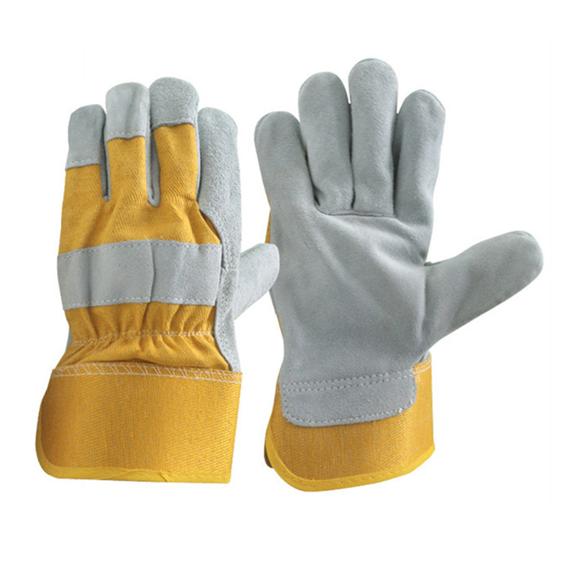Работни ръкавици от кравешка кожа Ръкавици за заваряване Предпазни ръкавици Защита на ръцете Монтажник