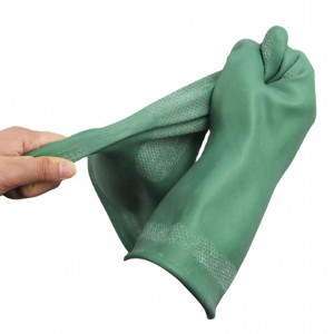 Chemikalienbeständige Handschuhe Gummihandschuhe Schutzhandschuhe für den industriellen Handschutz