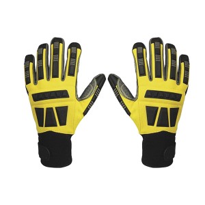Ръкавици за освобождаване / технически спасителни ръкавици / структурни противопожарни ударни TPR ръкавици