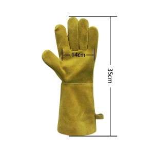 Mig Welding Welder Tig Gloves Guantes De Soldadura Product 牛革 新品 耐火