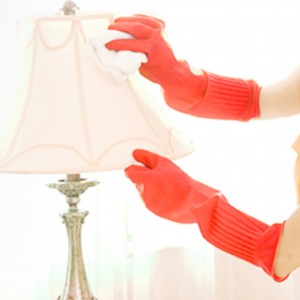Găng tay cao su chống thấm nước có thể tái sử dụng rửa chén, găng tay nhà bếp chống trượt