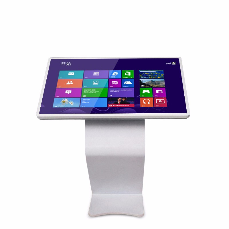TFT Android All-In-One PC LCD Touch Screen Kiosk Ad Player For Hotel Mall Subway