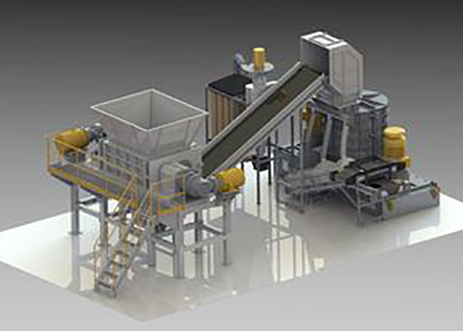Leading Manufacturer for Oil Recycling Machine - Double shaft shredder – Suyuan Lanning