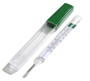 Quecksilberfreies Flüssigkeit-im-Glas-Armpit-Rektal-Oral-Thermometer