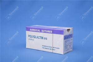 type of surgical suture Poly Glycolide-Co-l-Lactide Suture