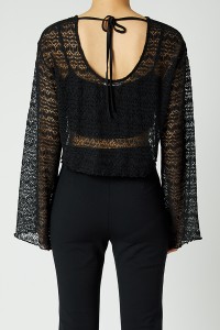 ອອກ​ແບບ Sexy Hollow Out Crochet Knit Tops & Ribber Tank Top Vest ສໍາລັບແມ່ຍິງ