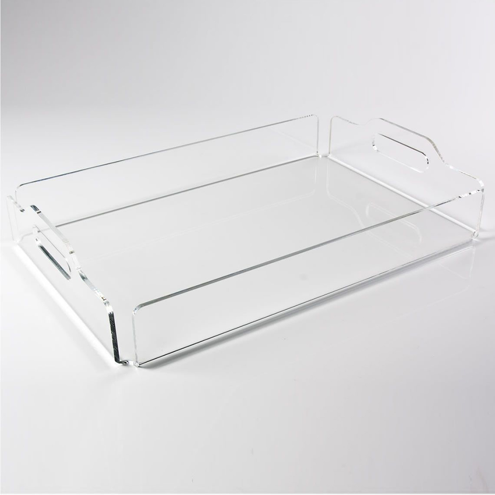 Multi Purpose Clear Plexiglass Trej Kbir Aċċessorji akriliċi Trej