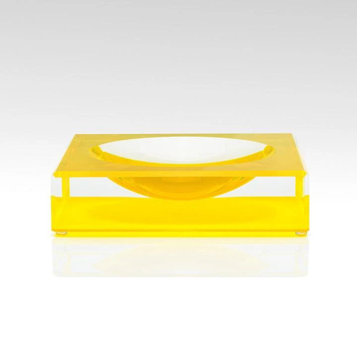 Nyumbani Decor Countertop Plexiglass Pipi Tray Neon Acrylic Petite Pipi bakuli